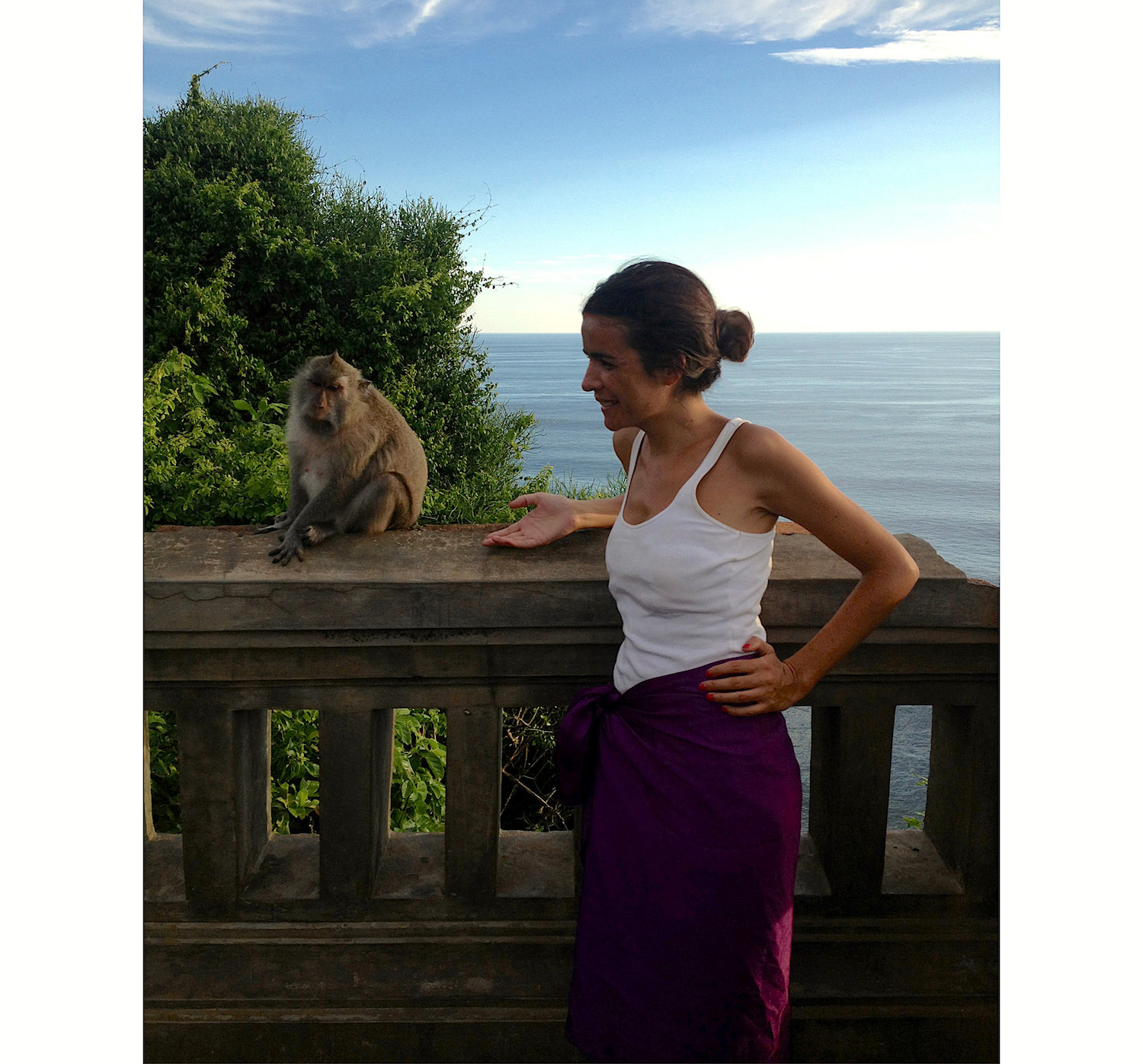 Bali – feliz, mas ‘desarada’ com a despedida