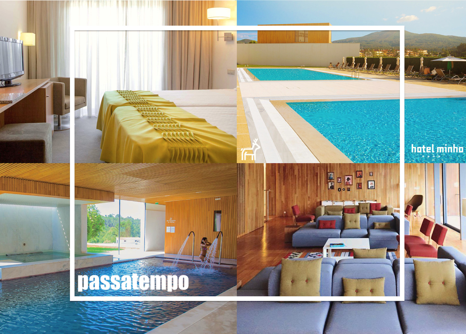 PASSATEMPO – VOUCHER Hotel Minho****, Turismo Alto Minho